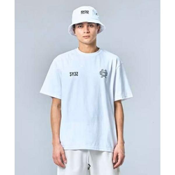 SY32 by SWEET YEARS／EMBLEM LOGO TEE／ロイヤルフラッシュ（ROYAL FLASH）