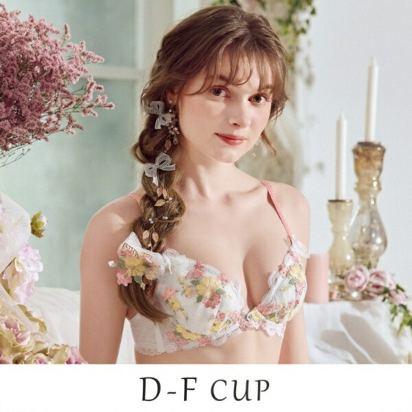 ダニエラ ブラジャー (D-F) ＜V Make Type＞／リサマリ（Risa Magli） 5,500円