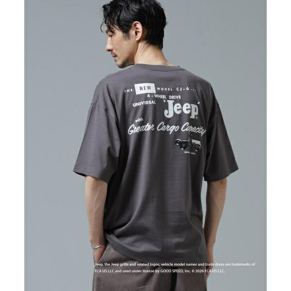 【別注】GOOD ROCK SPEED×Anti Soaked(R) 汗染み防止 ジープ Tシャツ／ナノユニバース（NANO universe）