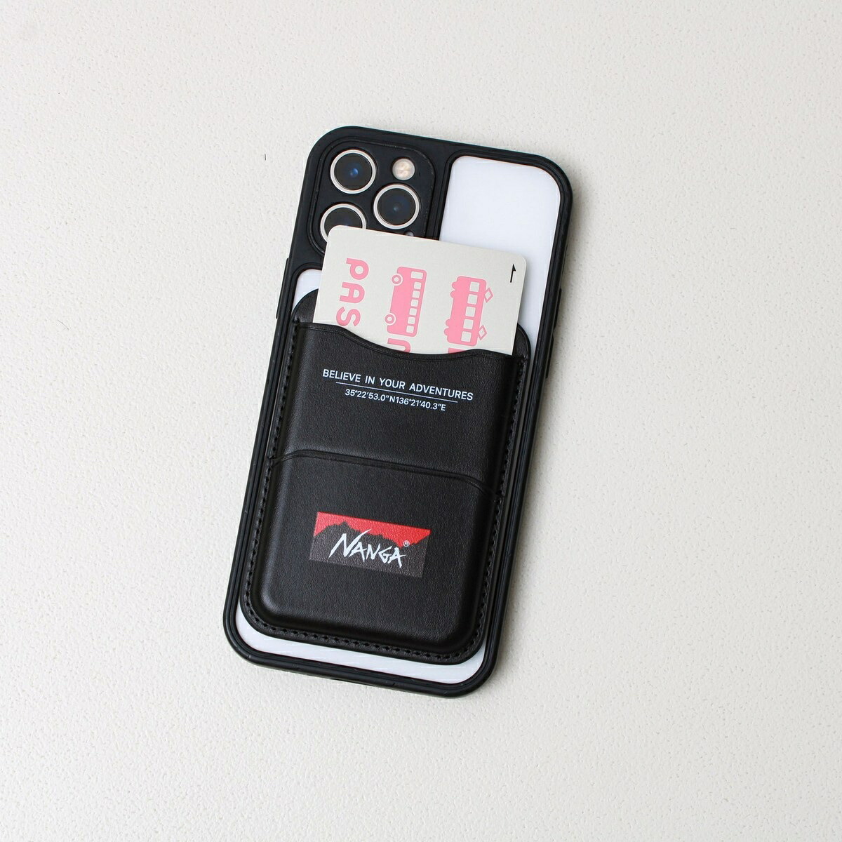 【NANGA×iFace】LOGO CARD WALLET／グロスター（GLOSTER）