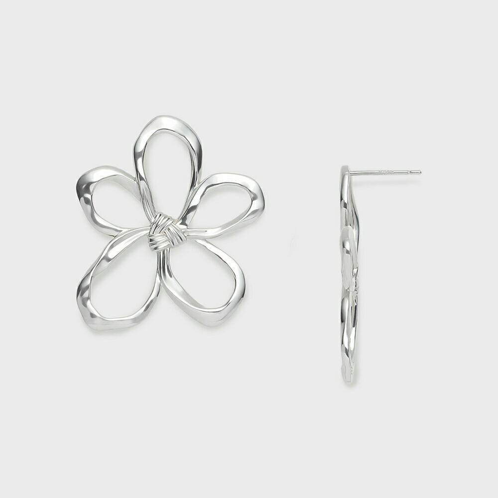 シルバーフラワーピアス／ノジェス（NOJESS） 19,250円