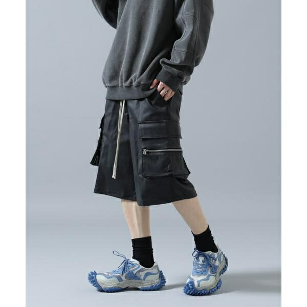 DankeSchon／ダンケシェーン／COATING CARGO SHORTS／エルエイチピー