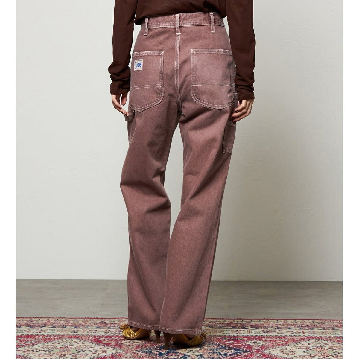 レディ?ス ペインターワイドデニムパンツ DUNGAREES【セットアップ対応】／リー（Lee） 15,444円