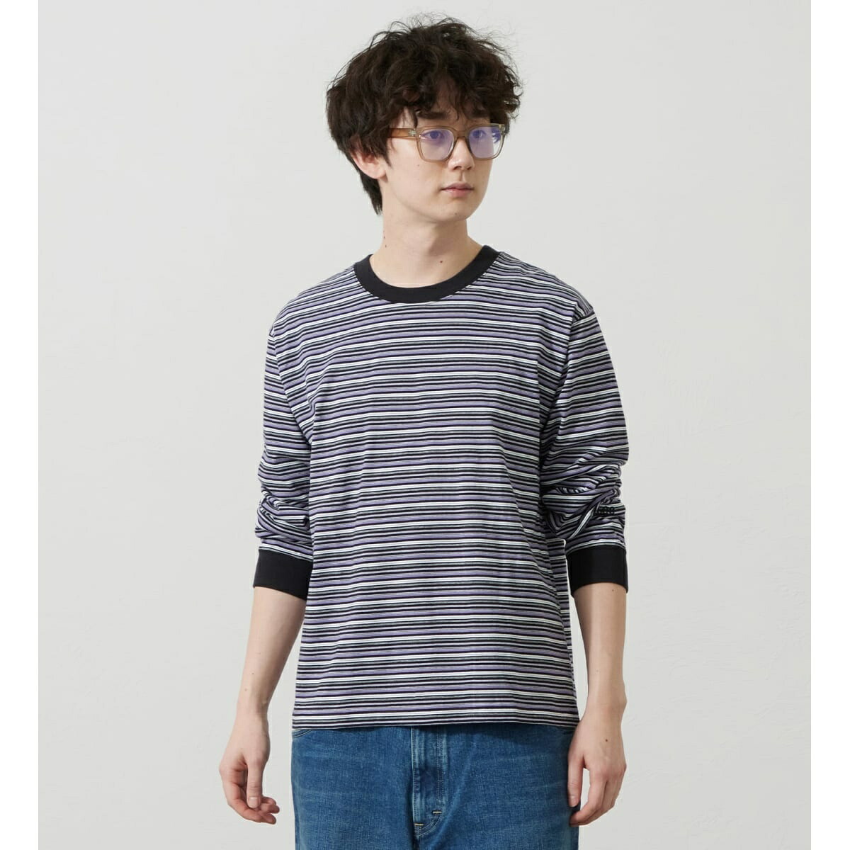 ボーダーロングスリーブTシャツ／リー（Lee）