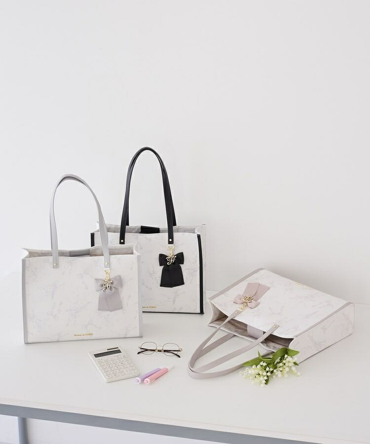 すずらんプリントスクエアトートバッグ／メゾン ド フルール（Maison de FLEUR） 7,920円