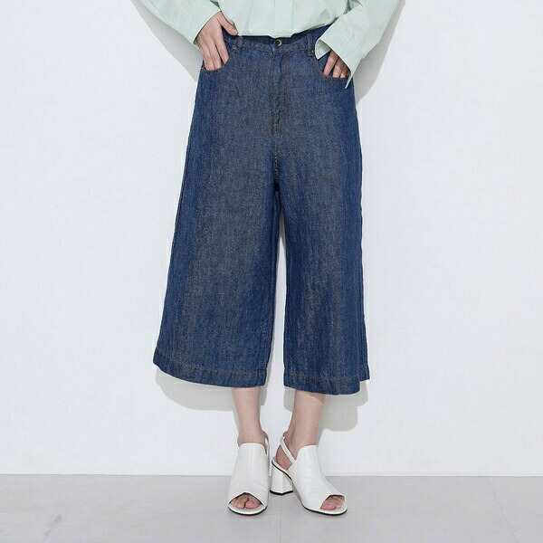 リネンデニム キュロットパンツ/コムサワードローブ(COMME CA Wardrobe)|丸井(マルイ)店
