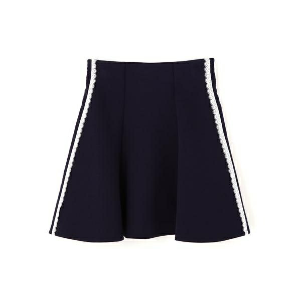 配色ラインレースミニスカート／ジル バイ ジル スチュアート（JILL by JILL STUART）