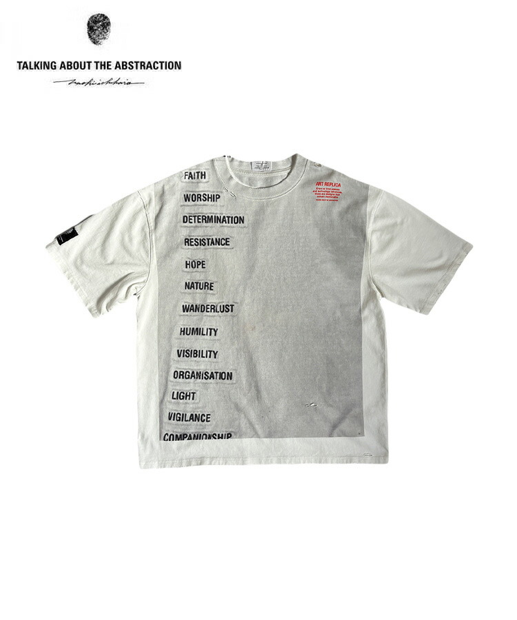 ART REPLICA TEE / ホワイト [26SS-T-026]／スタイライズ（STYLISE）
