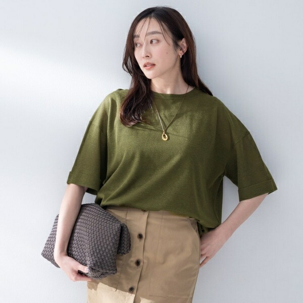 【アンサンブル可Tシャツ風ゆったり】リラックスニットトップス/アンタイトル(UNTITLED)|丸井(マルイ)店
