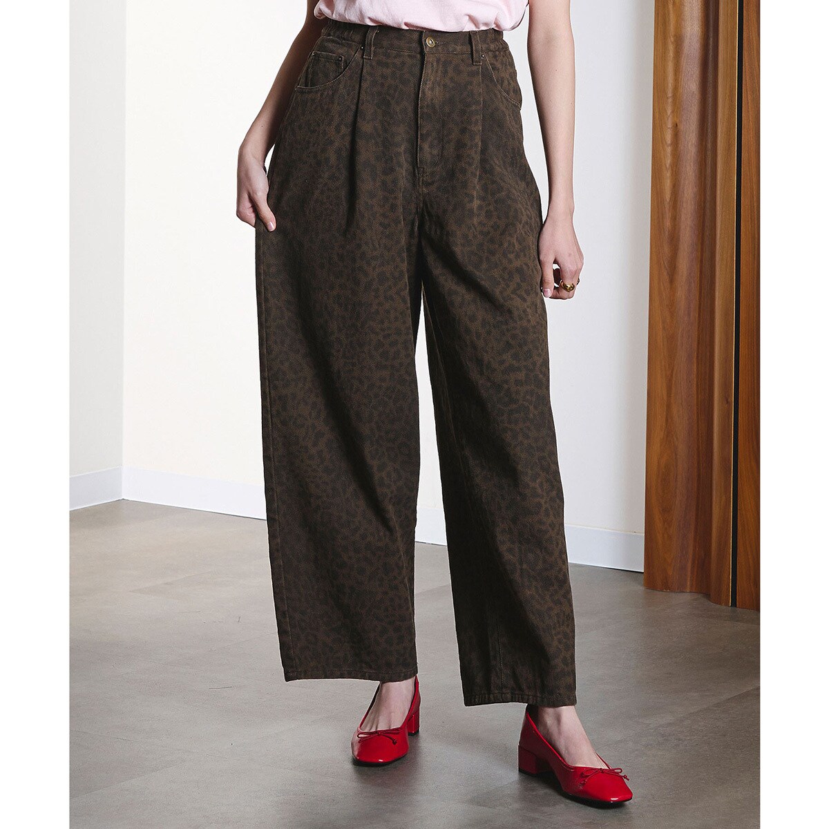 PRINT PANTS／ローズバッド（ROSE BUD）