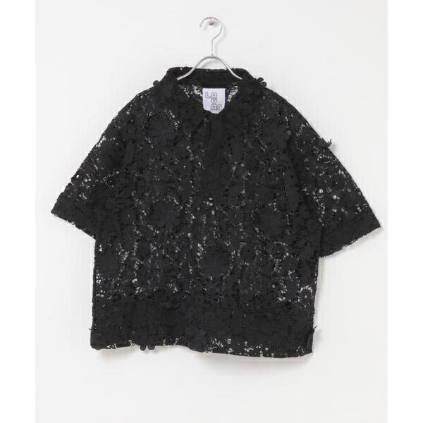 LAYAS　LACE SKIPPER SHORT-SLEEVE PULLOVER／アーバンリサーチ ドアーズ（URBAN RESEARCH DOORS）