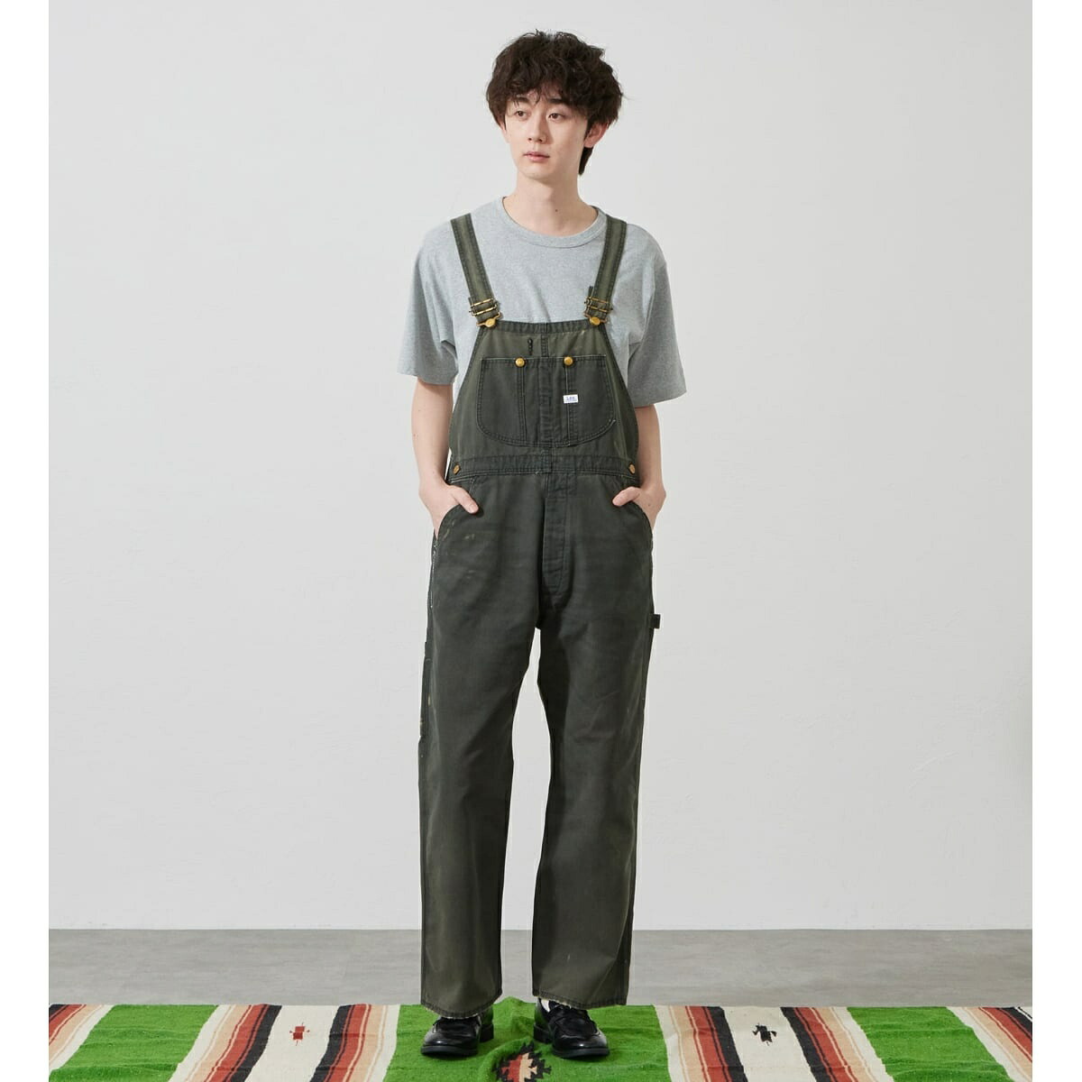 【家鴨原料品】DUNGAREES大層らしいオールズボン下/ジーンズ セットアップ相応う【ユニ一発やる】／ロバート・エドワード・リー（Lee）
