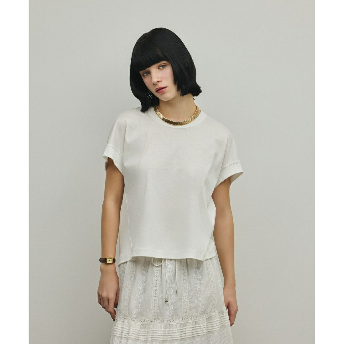 ルーズカットTシャツ／グレースコンチネンタル（GRACE CONTINENTAL）