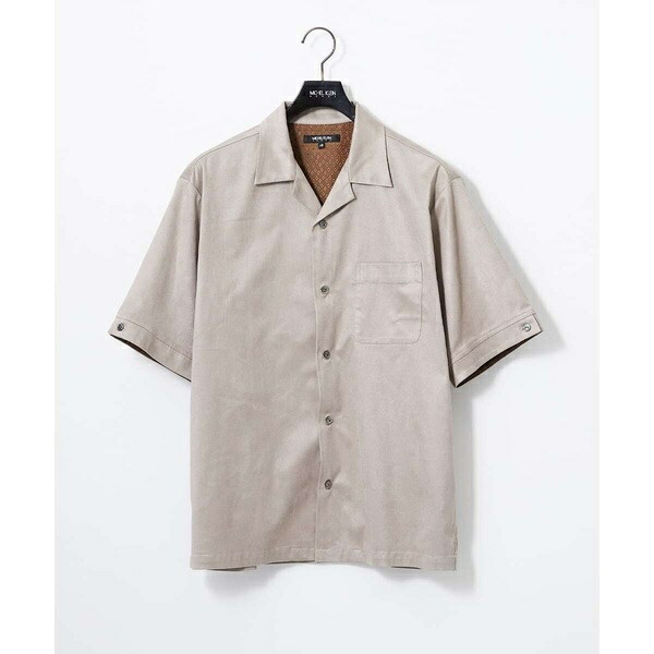 【セットアップ】スエード半袖シャツ／ミッシェルクランオム（MICHEL KLEIN HOMME）｜丸井（マルイ）店