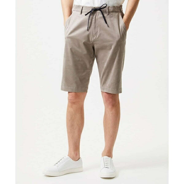 【セットアップ】スエードショートパンツ／ミッシェルクランオム（MICHEL KLEIN HOMME） ズボン・パンツ-メンズファッション