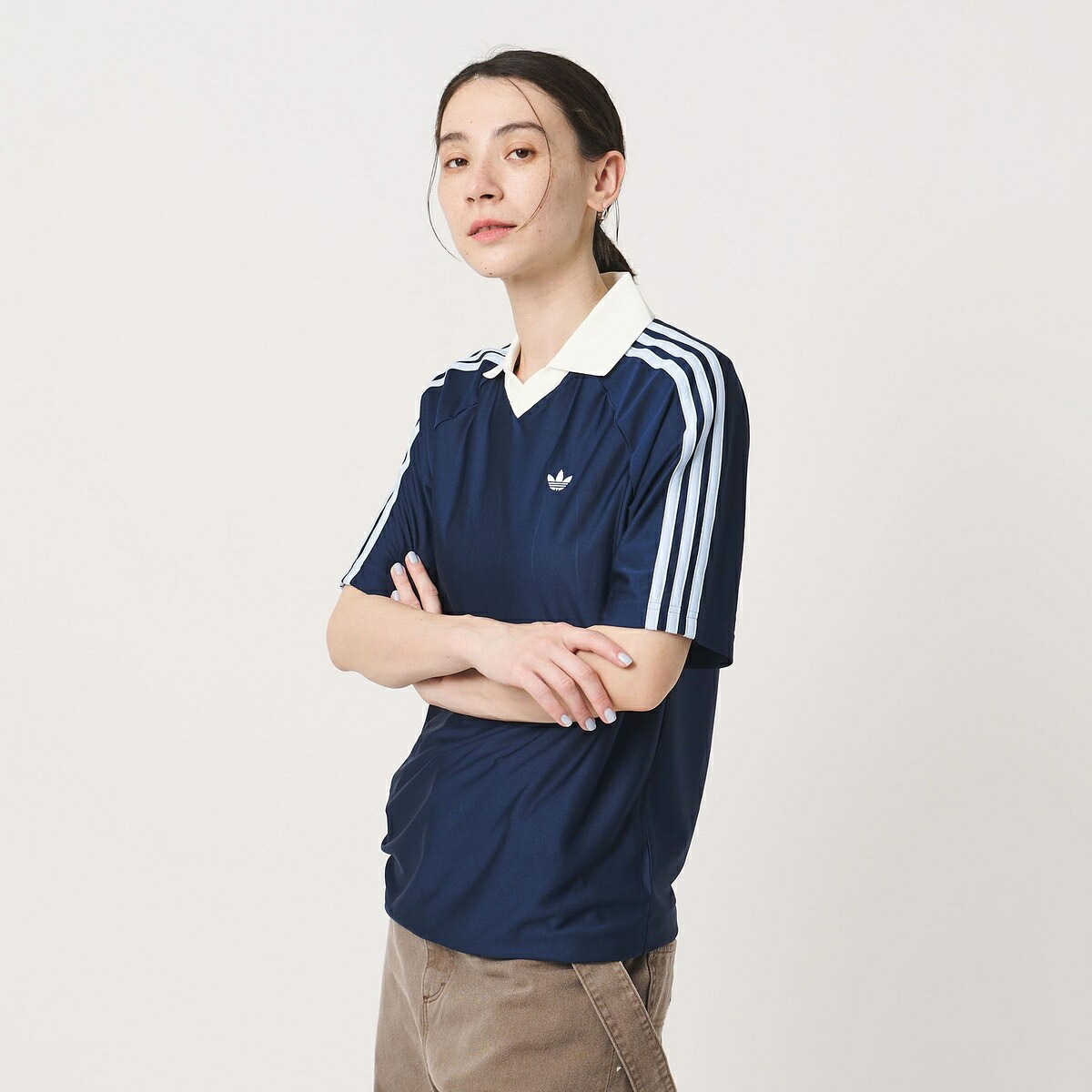 【別注】＜adidas Originals＞蹴球 プルオーバー トップス／もの言う花＆青少年 ユナイテッドアローズ（BEAUTY＆YOUTH）