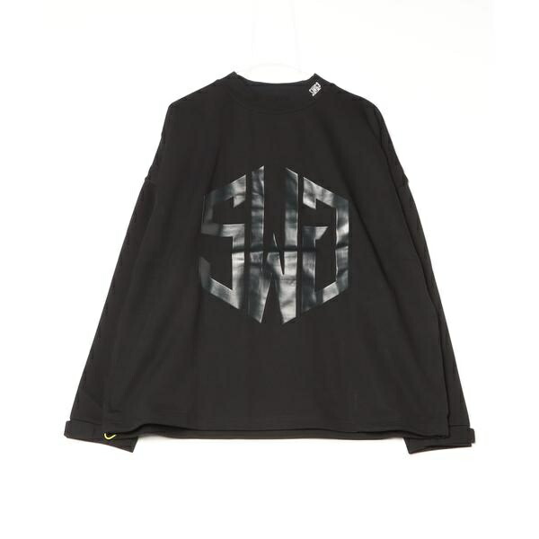 THE SWINGGGR／ザ スウィンガー／SWG PUNCH MOCKNECK L／S TEE／ロイヤルフラッシュ（ROYAL FLASH）