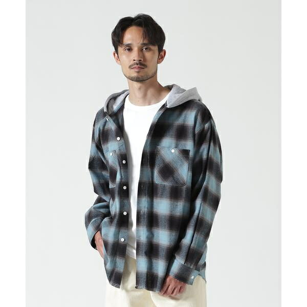 RENOVA／レノバ CUT SEAM HOODED SHIRTS／ビーセカンド（B'2nd）