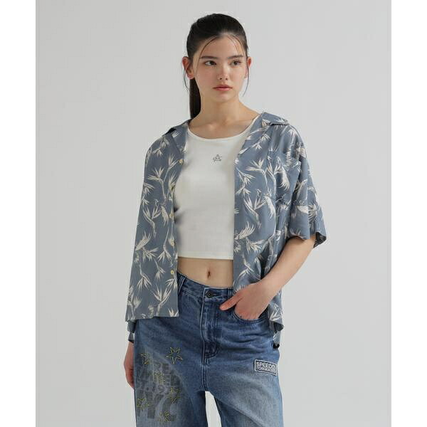 《WOMAN》ALOHA STRELITZIA SHIRT／アヴィレックス（AVIREX）｜丸井（マルイ）店