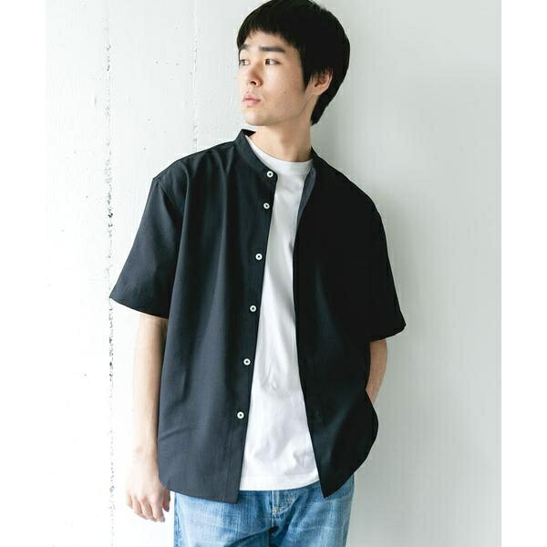 セオアルファバンドカラーショートスリーブシャツ／アーバンリサーチ ドアーズ（URBAN RESEARCH DOORS）