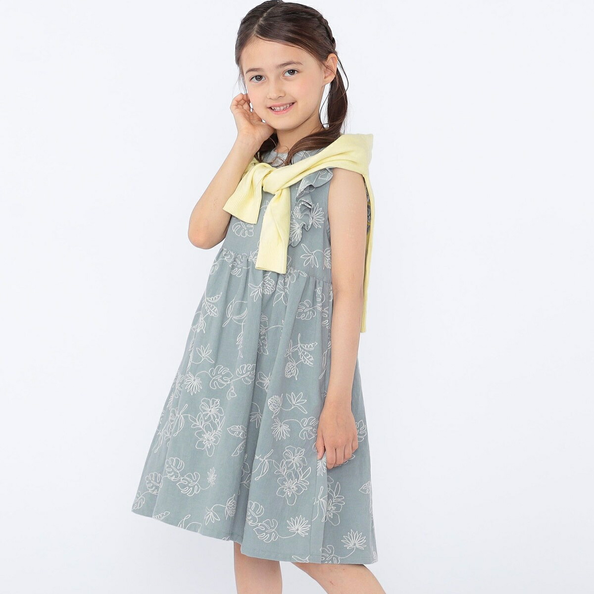 SHIPS KIDS:100～130cm /エンブロイダリー ワンピース／シップス（SHIPS）