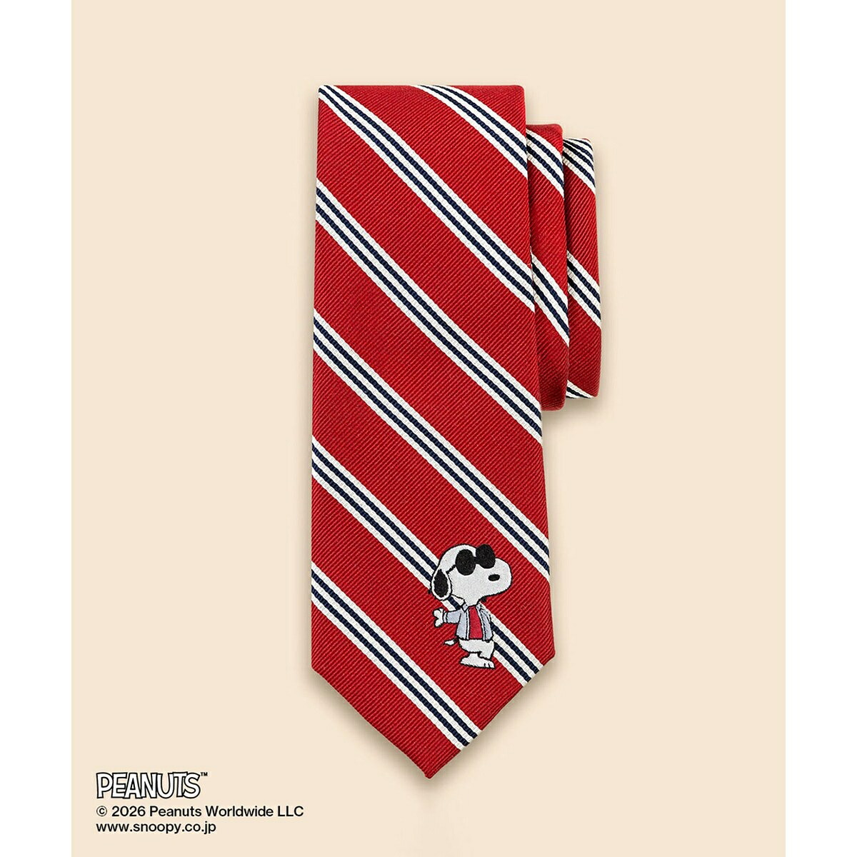 Brooks Brothers × PEANUTS 絹地 おせっかい＆ウッドストック ミニ＃BB1／ブルックスブラザーズ（Brooks Brothers）