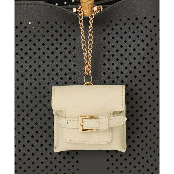 ミニバッグレザーチャーム／MK ミッシェルクラン バッグ（MK MICHEL KLEIN BAG）
