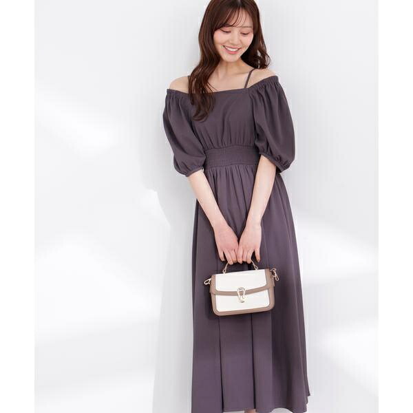 2wayパフスリーブワンピース 26SS／プロポーション ボディドレッシング（PROPORTION BODY DRESSING）
