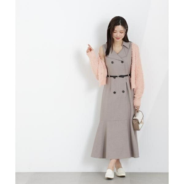 トレンチジャンスカワンピース 26SS/プロポーション ボディドレッシング(PROPORTION BODY DRESSING)