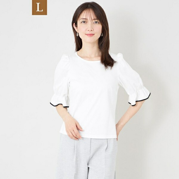 【L】ポイントリボン デザインプルオーバー/トゥービーシック(TO BE CHIC)|丸井(マルイ)店
