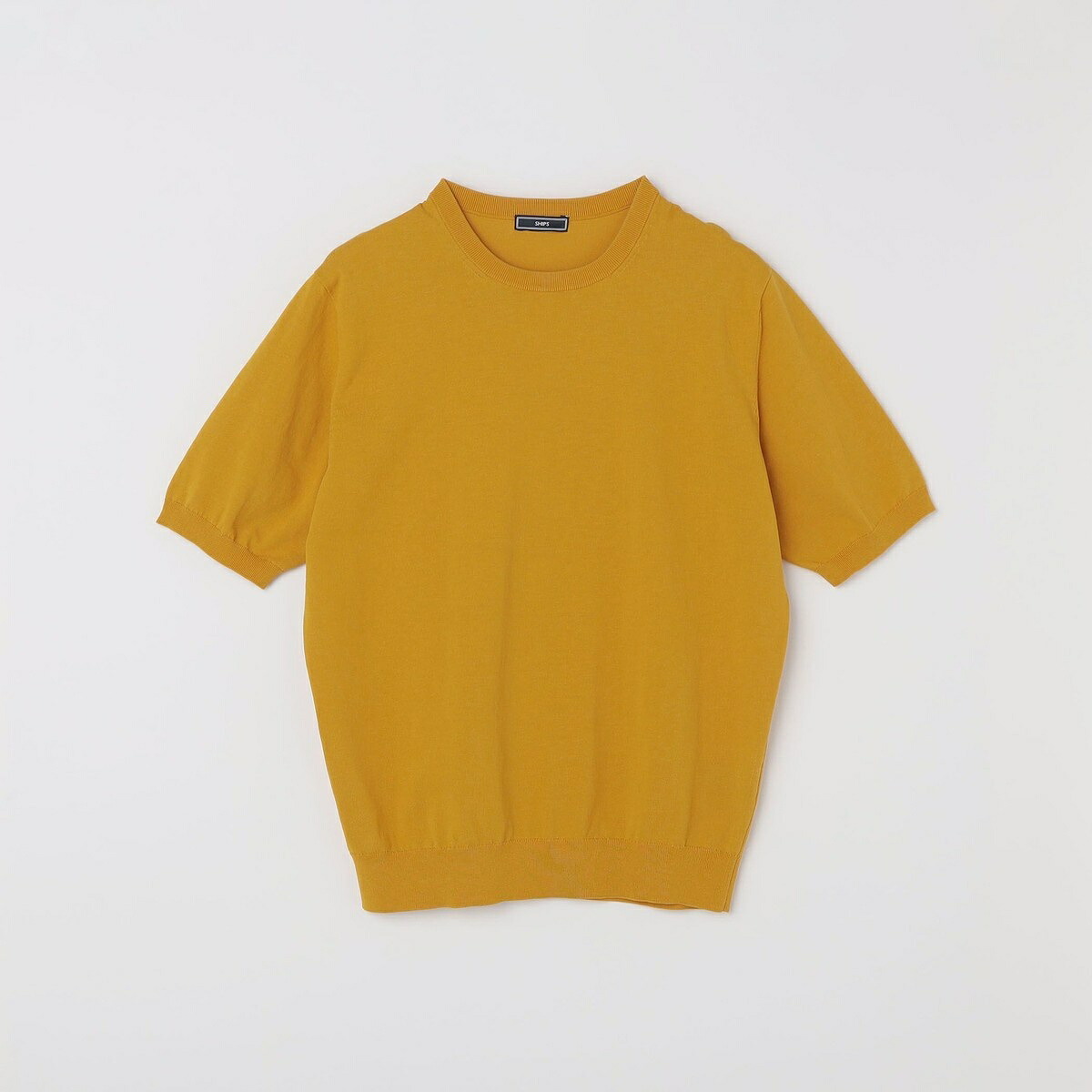 SHIPS:〈接触冷感〉 ICE COTTON クルーネック ショート スリーブ ニット Tシャツ／シップス（SHIPS）｜丸井（マルイ）店