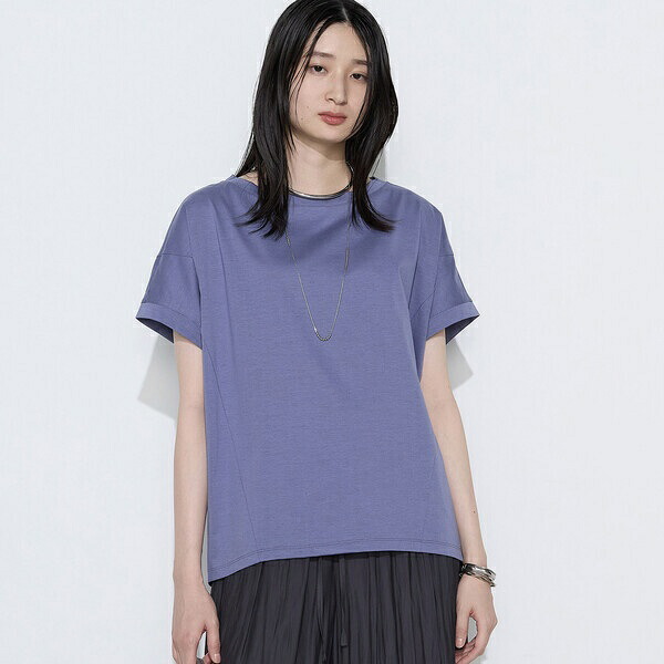 プレーティング天竺 ゆったりティーシャツ／ギャバジン K.T（Gabardine K.T）