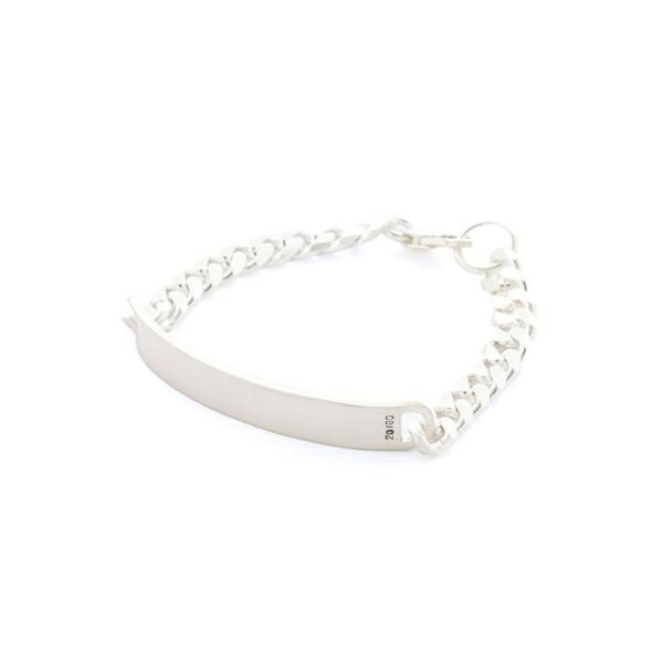 トゥエンティーエイティー／STERLING SILVER ID BRACELET 8粍 WIDTH／エルエイチピー（LHP）