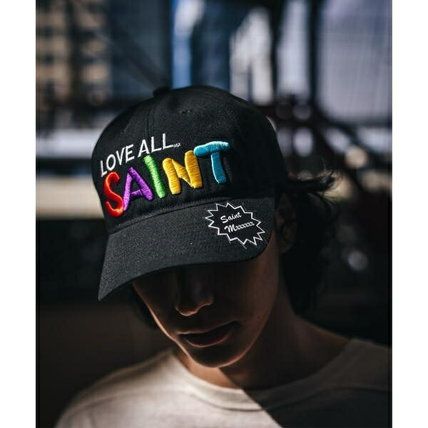 SAINT MICHAEL／セントマイケル／CAP／LOVE ALL／BLACK／ロイヤルフラッシュ（ROYAL FLASH）｜丸井（マルイ）店