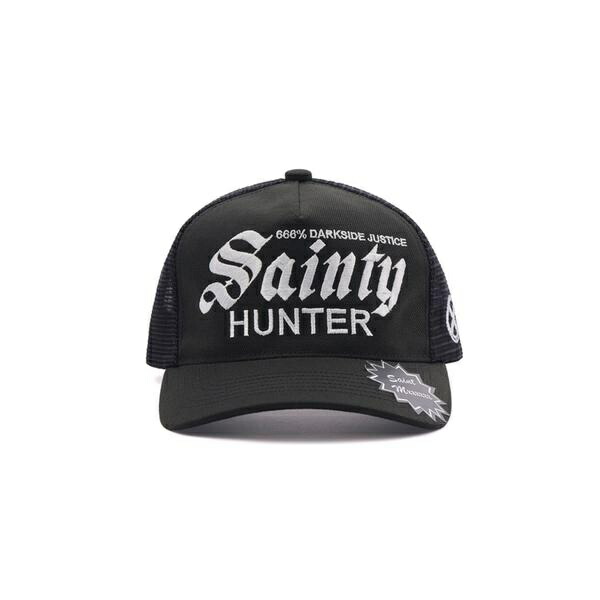 SAINT MICHAEL/セントマイケル/BH_MESH CAP/HUNTER/BLACK/ロイヤルフラッシュ(ROYAL FLASH)|丸井(マルイ)店