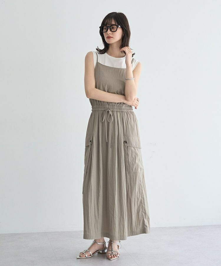 【UVカット／接触冷感／遮熱】COOLカーゴキャミワンピース／イェッカ ヴェッカ（YECCA VECCA）｜丸井（マルイ）店