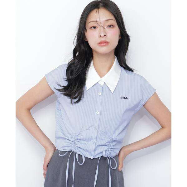 ドロストビスチェフレンチスリーブシャツ/ジル バイ ジル スチュアート(JILL by JILL STUART)|丸井(マルイ)店