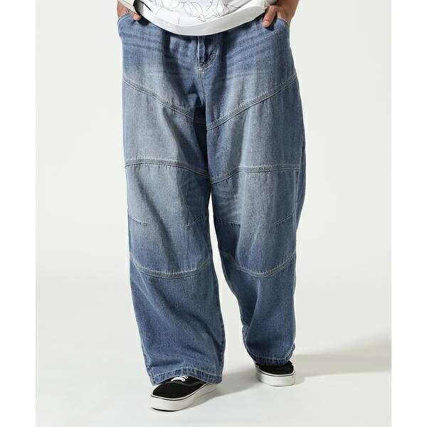 RENOVA（レノバ）BIKER DENIM EASY PANTS／ビーセカンド（B'2nd）｜丸井（マルイ）店 13,090円