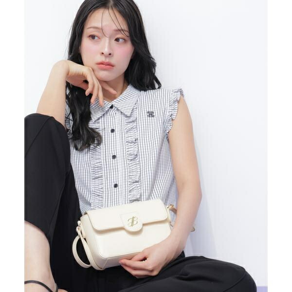 クロップドフリルブラウス／内鰓 バイ 内鰓 スチュアート（JILL by JILL STUART）