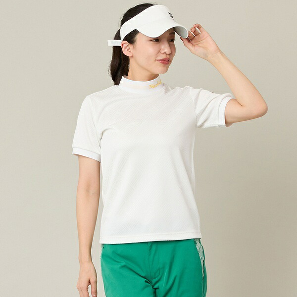 【Women's】ロゴジャカードモックネック／エヌエス23・パー・ニッサゴルフ　（NS23 par Nissa Golf）｜丸井（マルイ）店