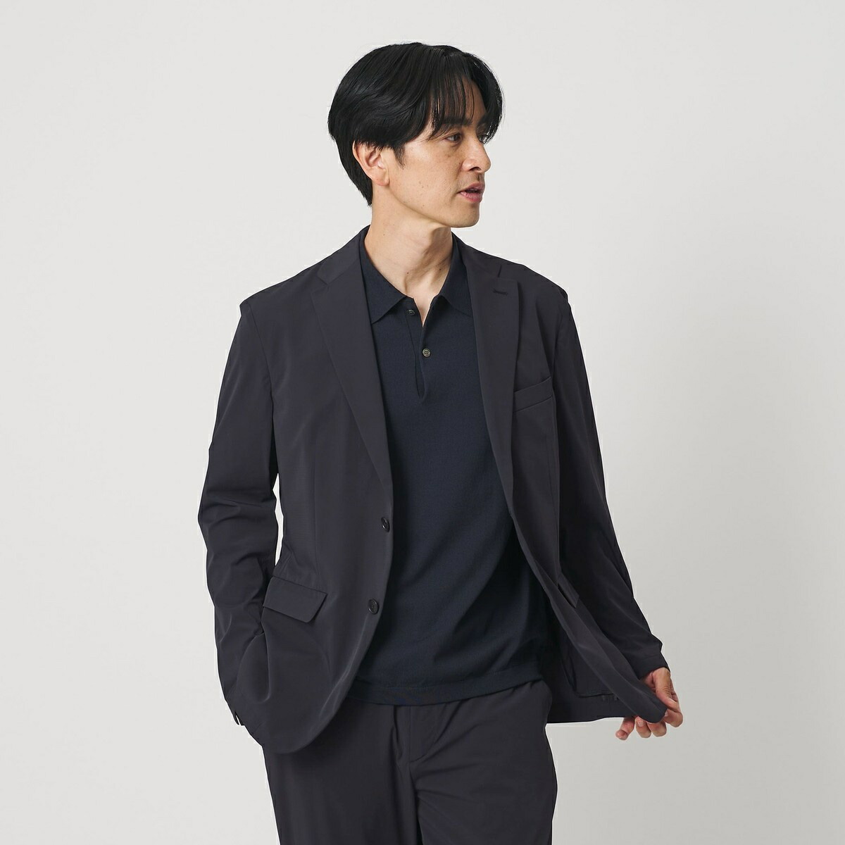 CORDURA ドビー 2B 上衣 撥水 伸ばすこと ウォッシャブル セットアップ相応う／もの言う花＆若い者 ユナイテッドアローズ（BEAUTY＆YOUTH）