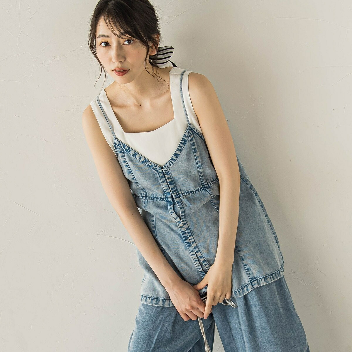 Air DENIM キャミビスチェ／ドロワットロートレアモン（Droite lautreamont）｜丸井（マルイ）店