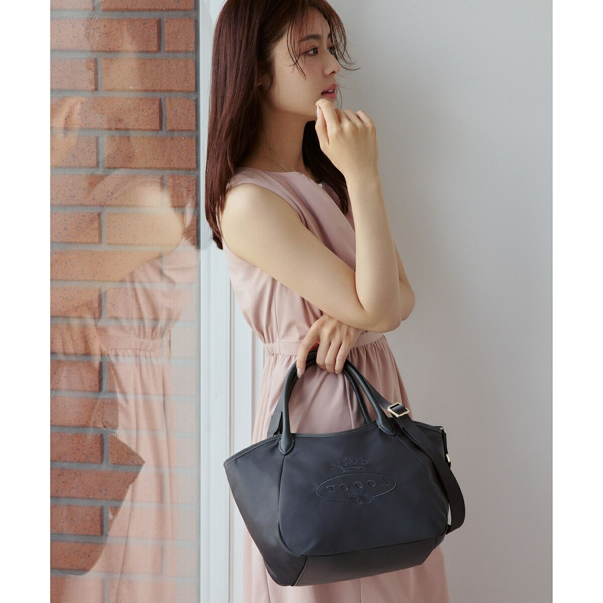 TOUCH OF CRESTA NYLON TOTE ナイロントートバッグ【古畑星夏さん着用】/トッカ(TOCCA)|丸井(マルイ)店