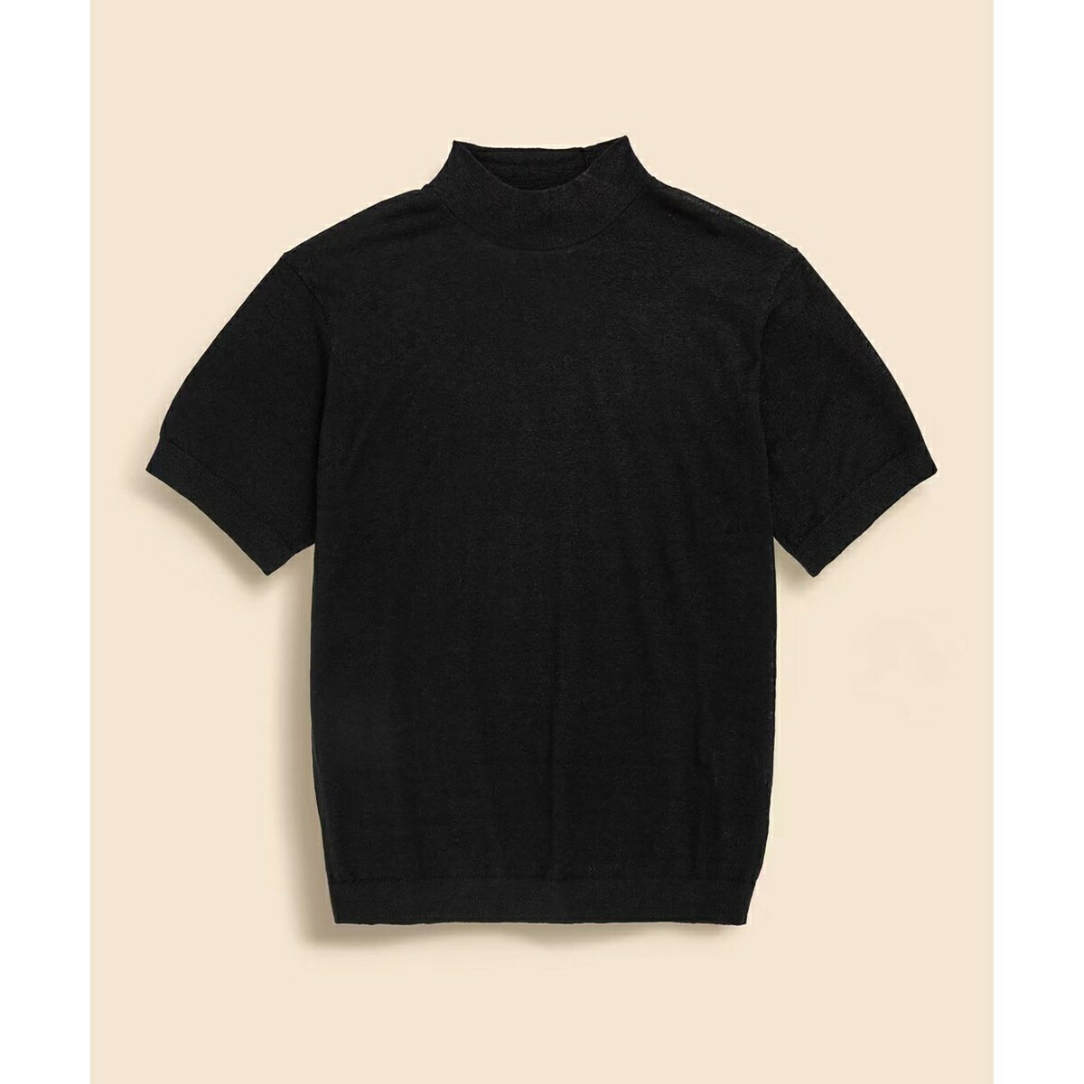 リネン モックネック 遊撃手衣袂 朱夏プルオーバー／ブルックスブラザーズ（Brooks Brothers）