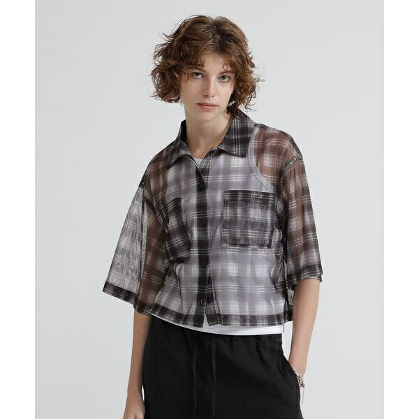 《直営店限定》SHEER CHECK SHIRT／アヴィレックス（AVIREX）｜丸井（マルイ）店