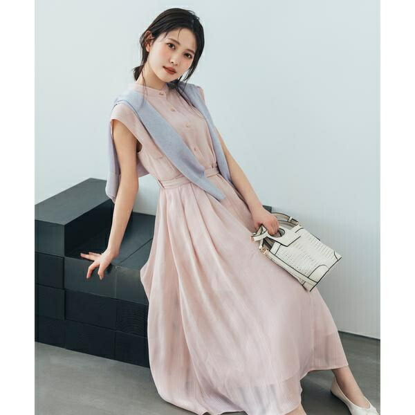 シャドーストライプワンピース／ナチュラルビューティーベーシック（NATURAL BEAUTY BASIC）｜丸井（マルイ）店 12,991円