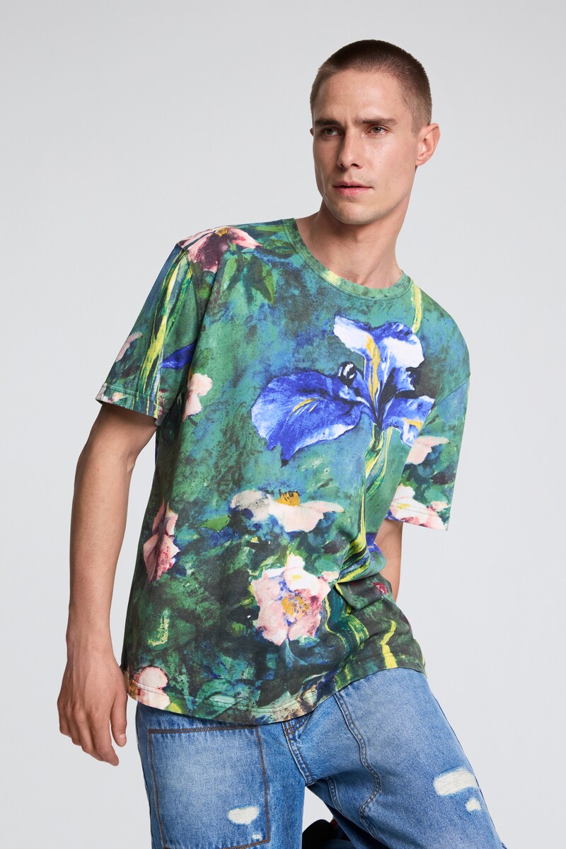 【5サイズ展開】フラワーアートTシャツ 2026aw 新作／デシグアル（Desigual）｜丸井（マルイ）店