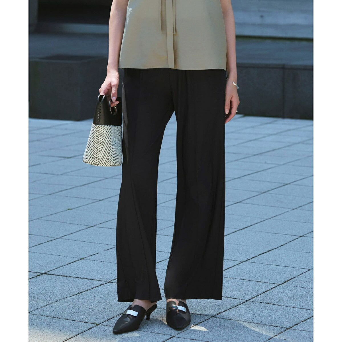 【WEB限定カラーあり】マットスキューバ トラックワイドパンツ／ICB（ICB）｜丸井（マルイ）店