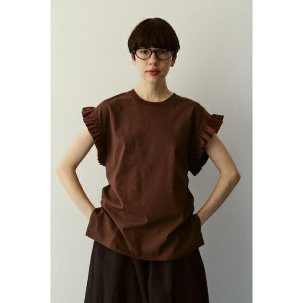 ［取って置く］Point frill box tops／ヘリンドットサイ（HeRIN.CYE）