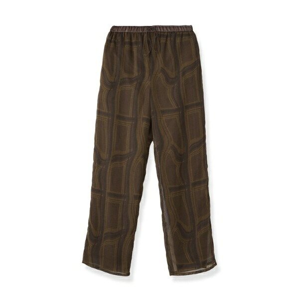 muller of yoshiokubo（ミュラーオブヨシオクボ）LIMINAL CHECK PANTS／御召しものテリア（DRESSTERIOR）